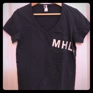 Margaret Howell (JP) / Navy Short Sleeve T-Shirt